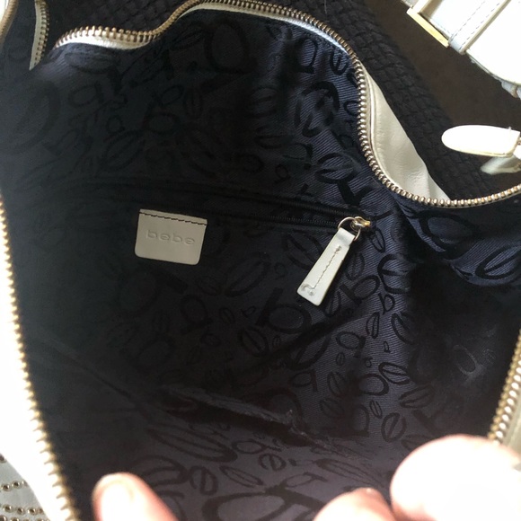 4-sale Bebe Leather Extra Large Hobo Purse- 689 $70 or $65 w/offer - Picture 3 of 6